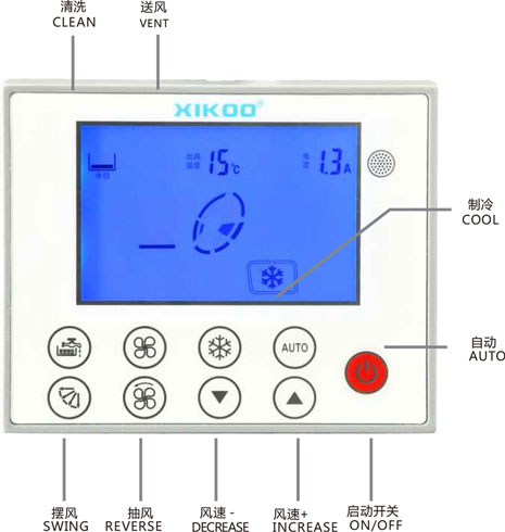 星科環(huán)?？照{(diào)冷風(fēng)機(jī)XK-18SYA-功能介紹